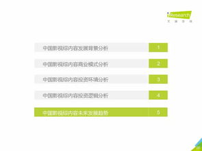 洞察機遇，優化布局 2019年中國影視綜內容投資價值研究報告簡版